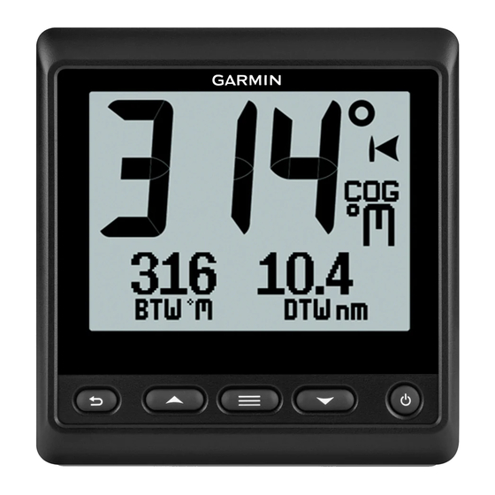 Garmin GNX 20 Owner's Manual