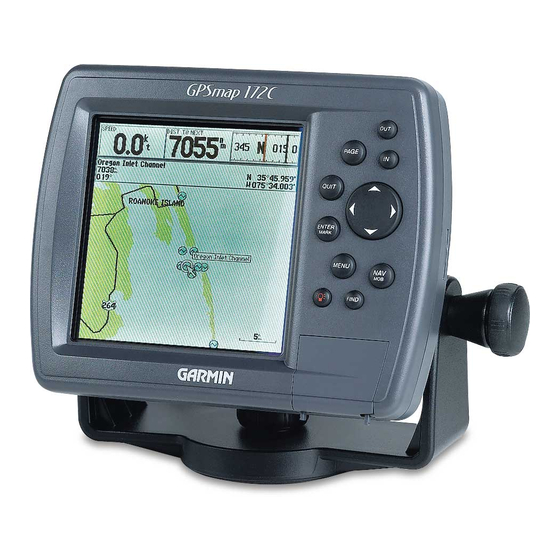 Garmin GPSMAP 172 Referencia rápida