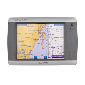 Garmin GPSMAP 5208 - Marine GPS Receiver Gebruikershandleiding