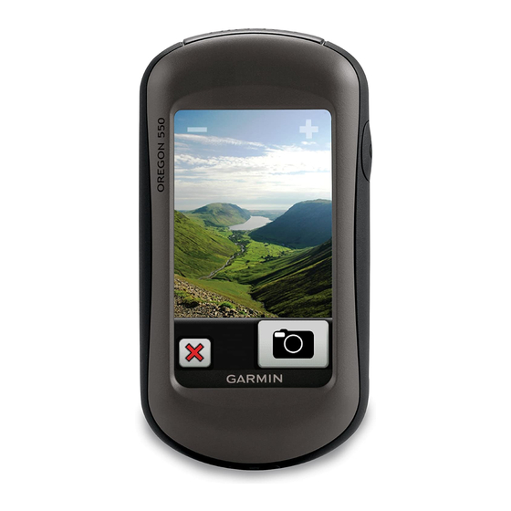 Garmin GPSMAP 550 Manual de inicio rápido