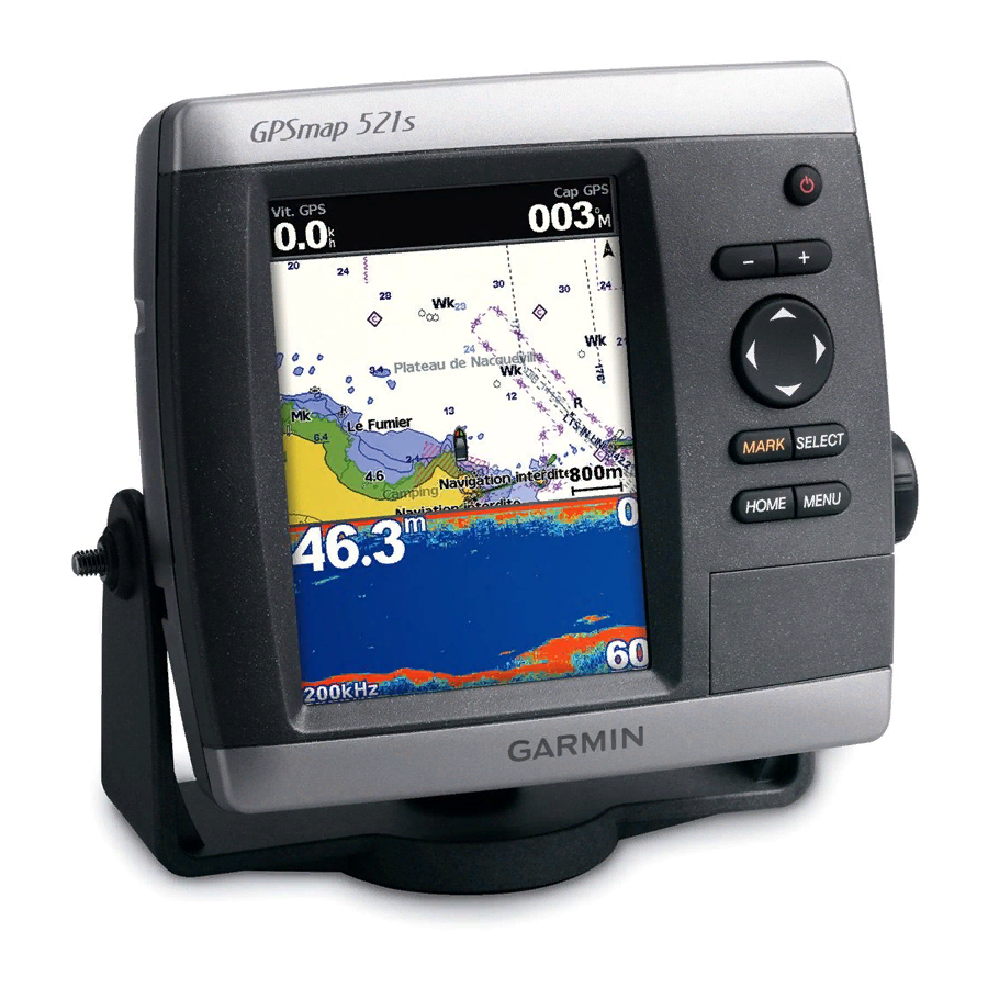 Garmin GPSMAP 551 Installation Instructions Manual