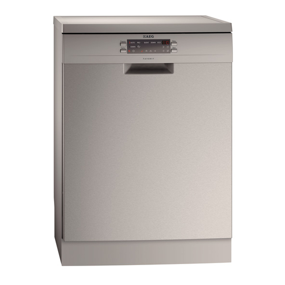 AEG Dishwasher Manuale d'uso