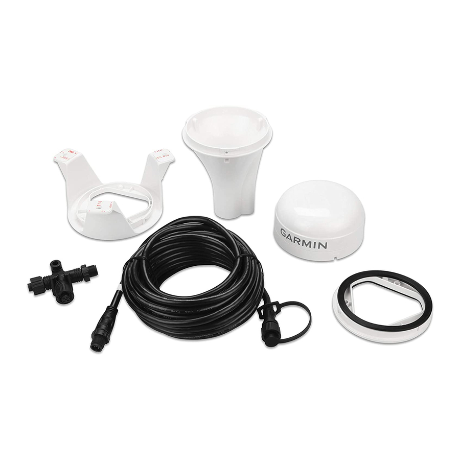 Garmin GPS 19x NMEA 2000 Инструкции по установке