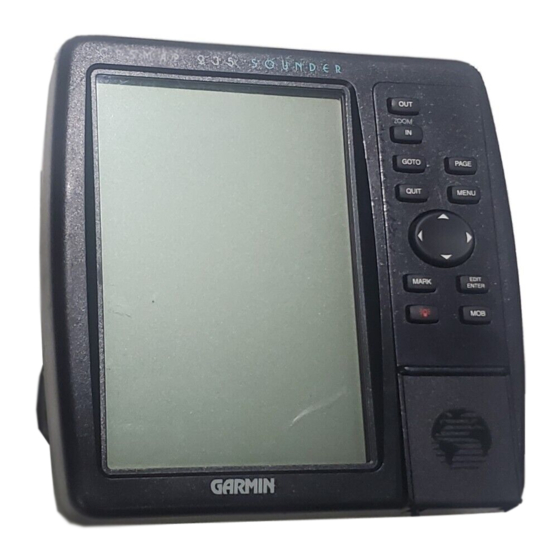 Garmin GPSMAP 235 Sounder Spécifications