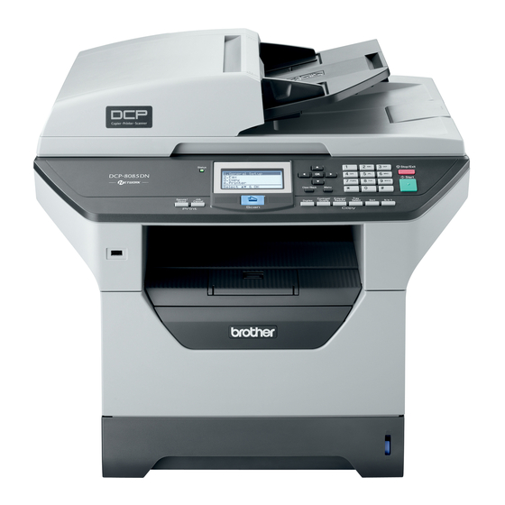 Brother DCP-8080DN Manual de servicio