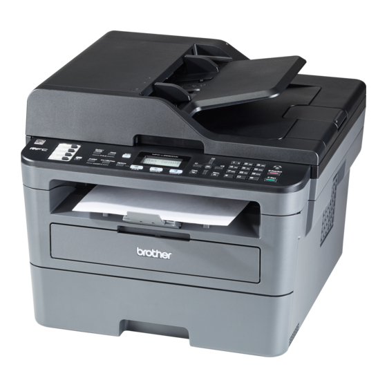 Brother MFC-L2710DW Handmatig