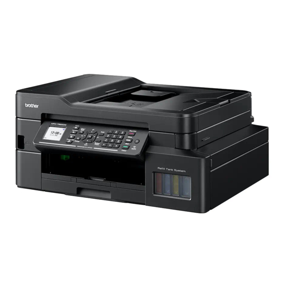 Brother MFC-T910DW Referentiehandleiding