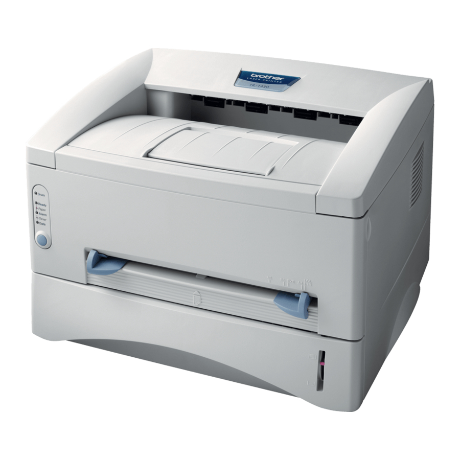 Brother 1435 - HL B/W Laser Printer Podręcznik szybkiej konfiguracji