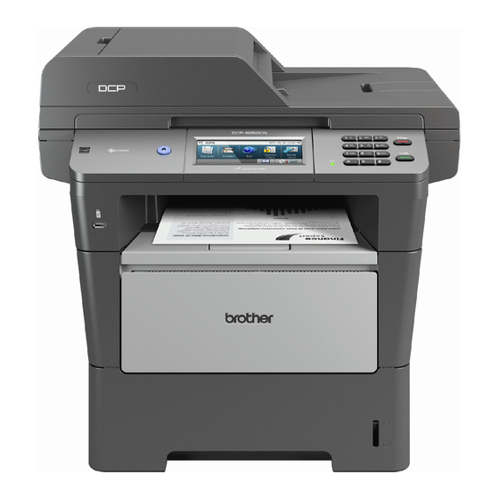 Brother DCP-8250DN Manual