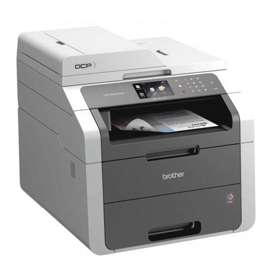 Brother DCP-9020CDW Handbuch zur Produktsicherheit