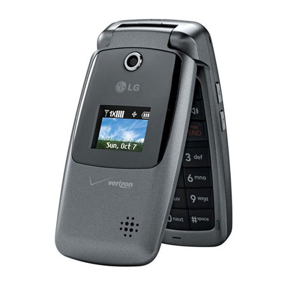 LG VX5400 Особливості