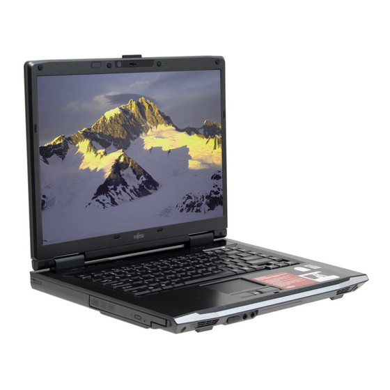 Fujitsu A6110 - LifeBook - Core 2 Duo 2.2 GHz Manual do utilizador