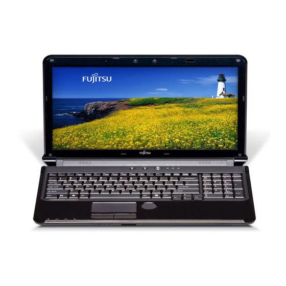 Fujitsu Lifebook AH572 Manuel Bios