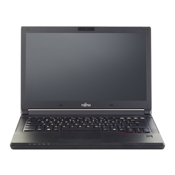 Fujitsu LIFEBOOK E547 Посібник користувача