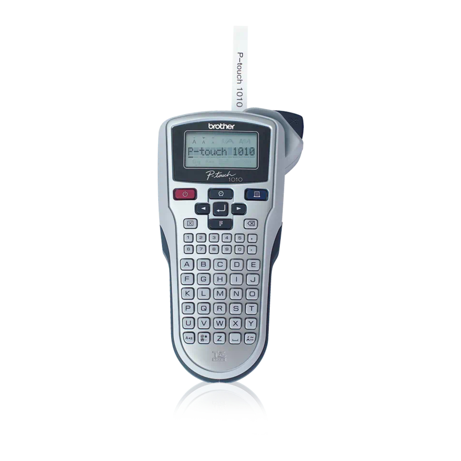 Brother P-touch PT-1010 Manuale d'uso