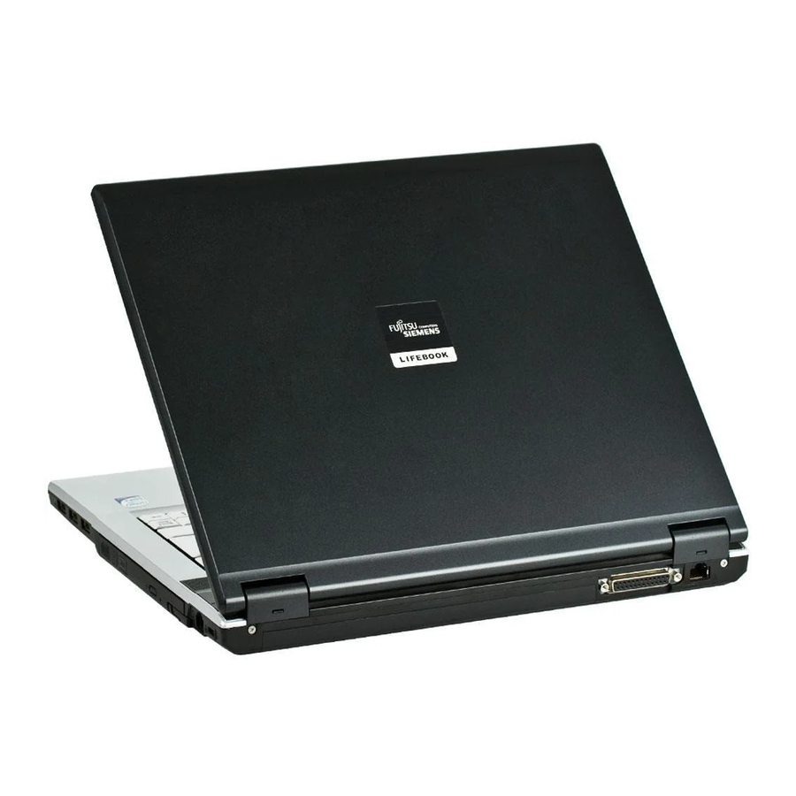 Fujitsu LifeBook E8310 バイオマニュアル