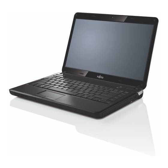 Fujitsu Lifebook LH531 Podręcznik dla początkujących