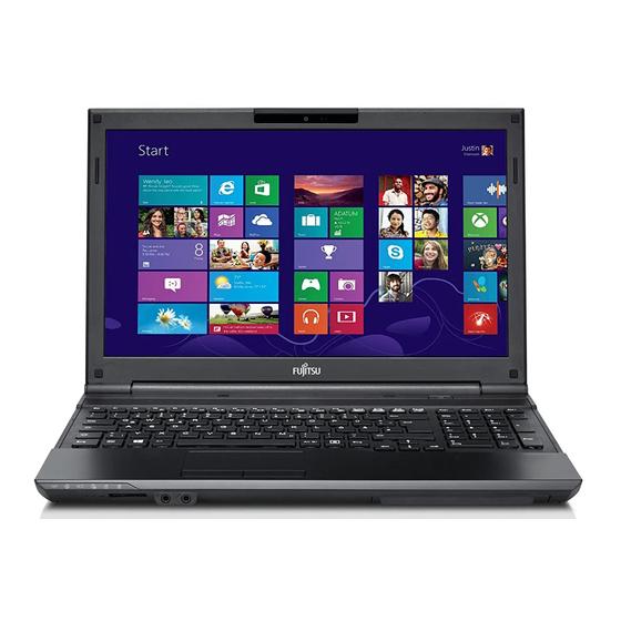 Fujitsu LIFEBOOK LH532 Посібник