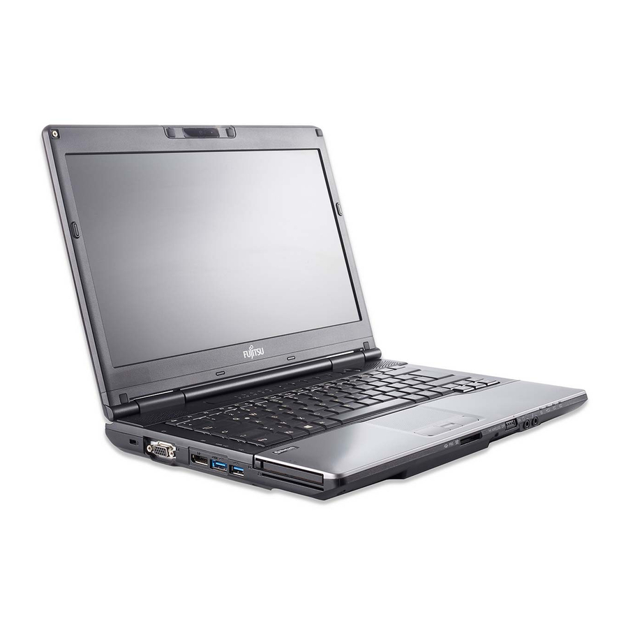 Fujitsu LifeBook P702 Başlangıç Kılavuzu