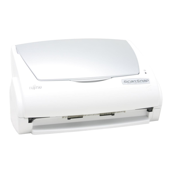 Fujitsu ScanSnap fi-5110EOXM Pierwsze kroki