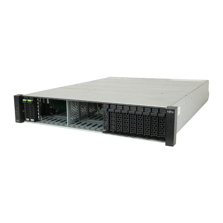 Fujitsu ETERNUS DX8700 사용자 설명서