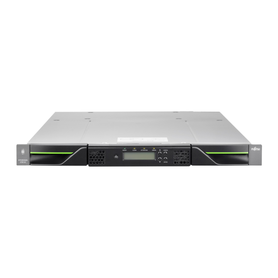 Fujitsu ETERNUS LT40 S2 Manuale