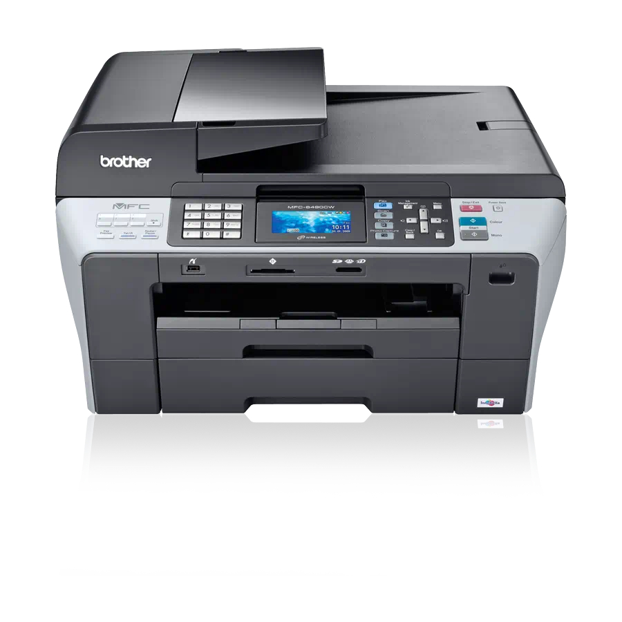 Brother MFC 6490CW - Color Inkjet - All-in-One Руководство по подключению