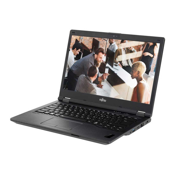 Fujitsu LIFEBOOK Notebook Benutzerhandbuch