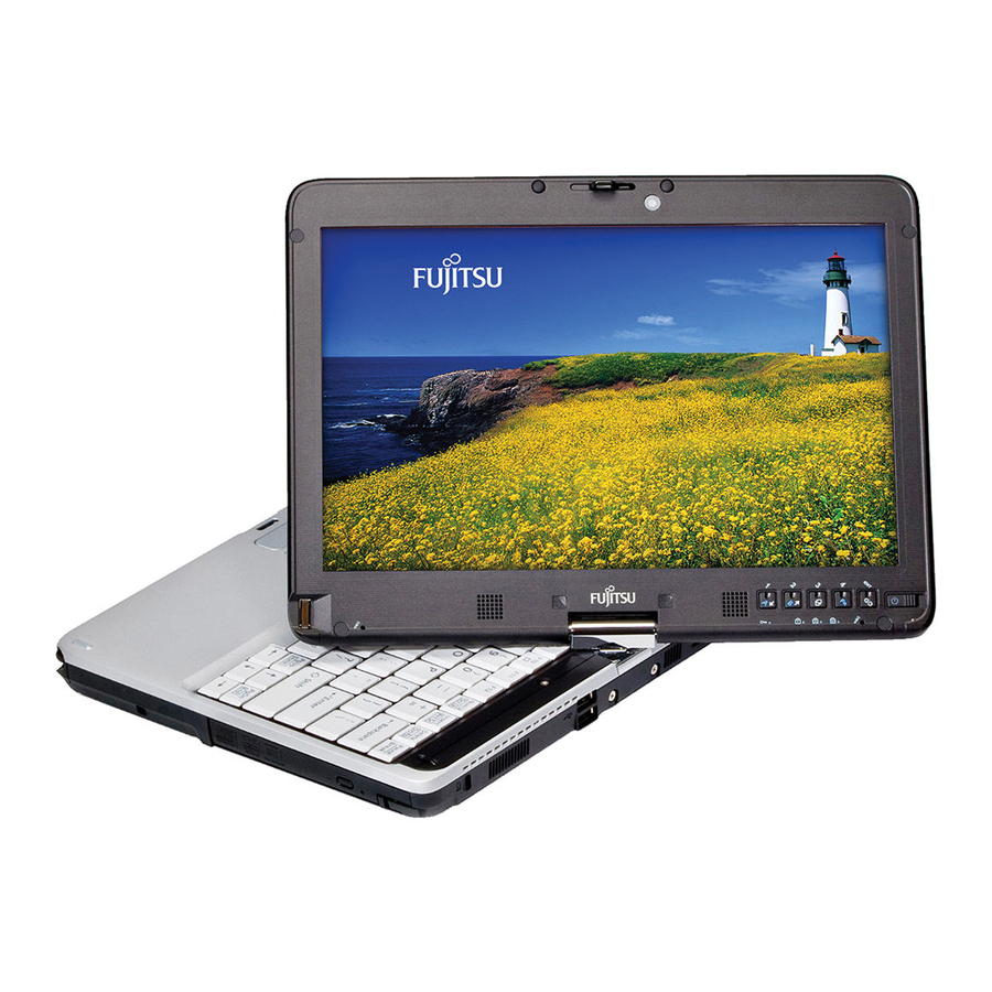 Fujitsu Lifebook T731 Manual de reparação