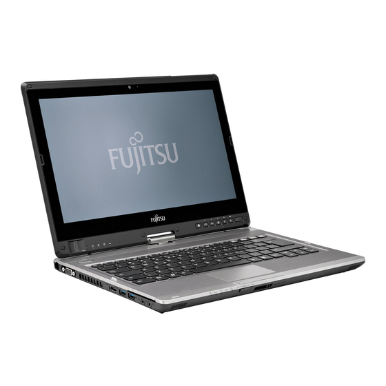 Fujitsu LifeBook T902 Начать