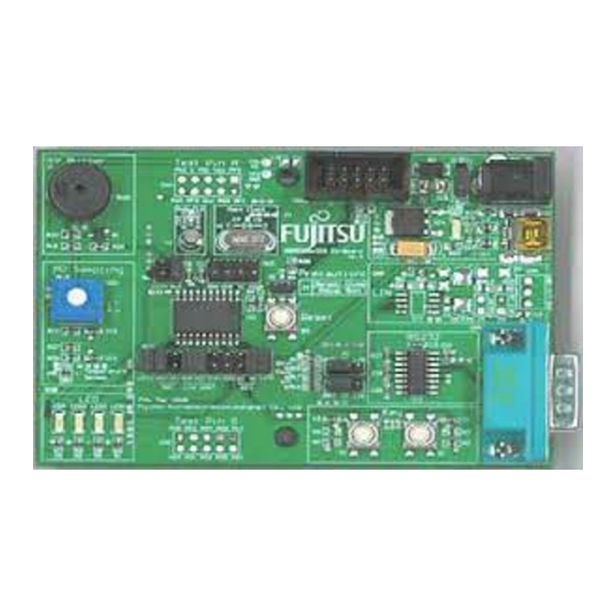 Fujitsu 8FX MB2146-510-01-E Instrukcja konfiguracji