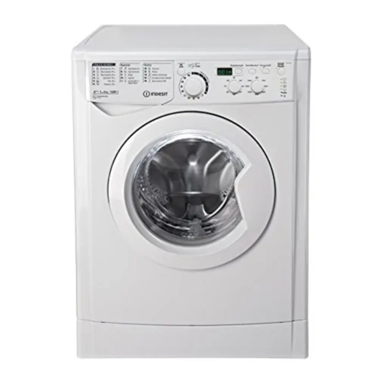 Indesit EWD 61483 Інструкція з використання Посібник з використання