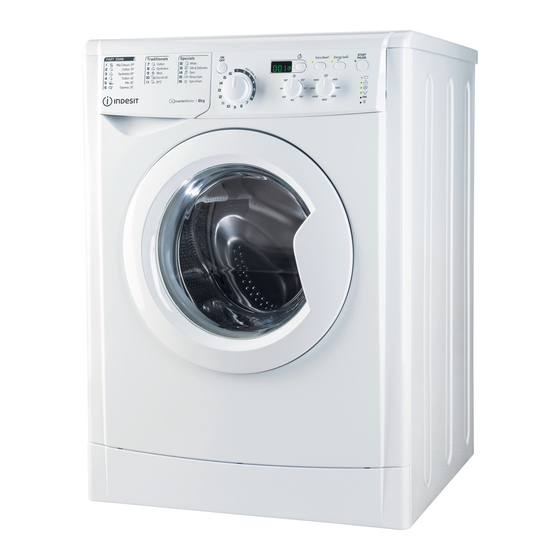 Indesit EWD 81482 Manual de instruções de utilização