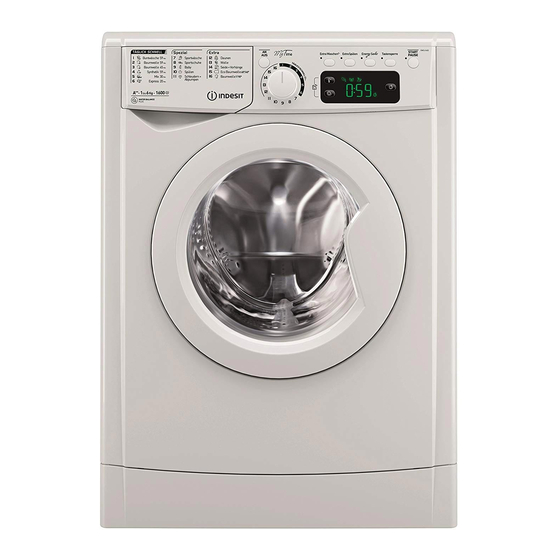 Indesit EWE 61652 Manual de instrucciones