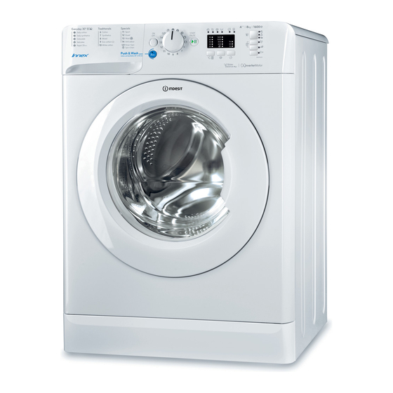 Indesit F160313 빠른 매뉴얼