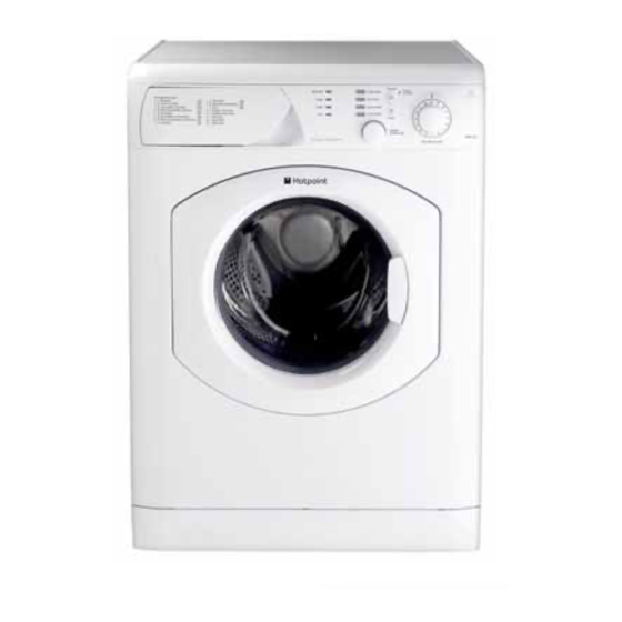 Indesit HOTPOINT HVL200UK Информация о сервисе