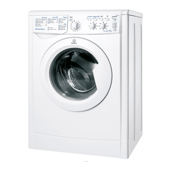 Indesit IWC 71283 Gebruiksaanwijzing