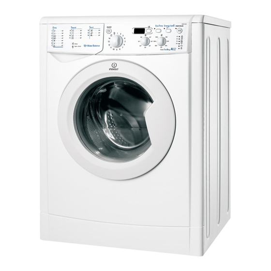 Indesit IWD 81283 Manuale di istruzioni per l'uso