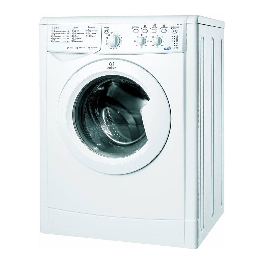 Indesit IWDC 6145 Руководство по эксплуатации