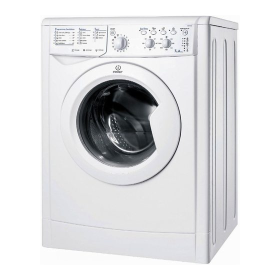 Indesit IWE 71451 Gebruiksaanwijzing