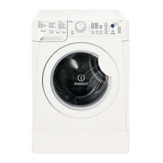 Indesit PWC 7143 W Manuale di istruzioni per l'uso