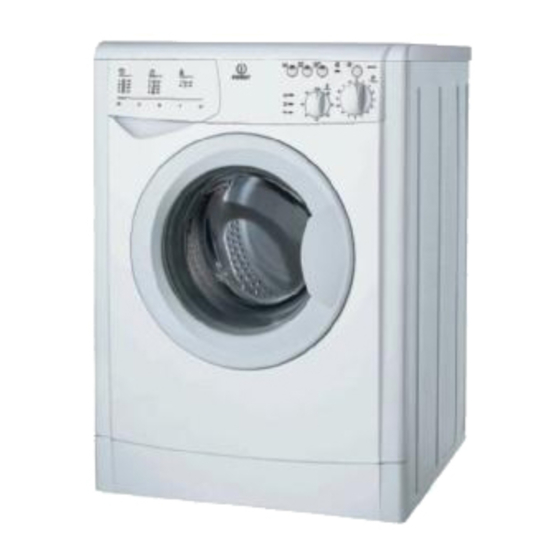 Indesit WIA 82 Manuel