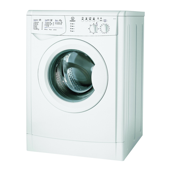 Indesit WIL 163 Manual de instrucciones