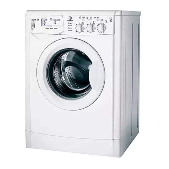 Indesit WIXL 126 Kullanım Kılavuzu