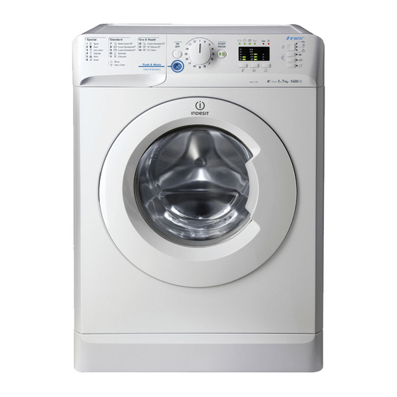 Indesit XWA 81482 Instructions For Use Manual