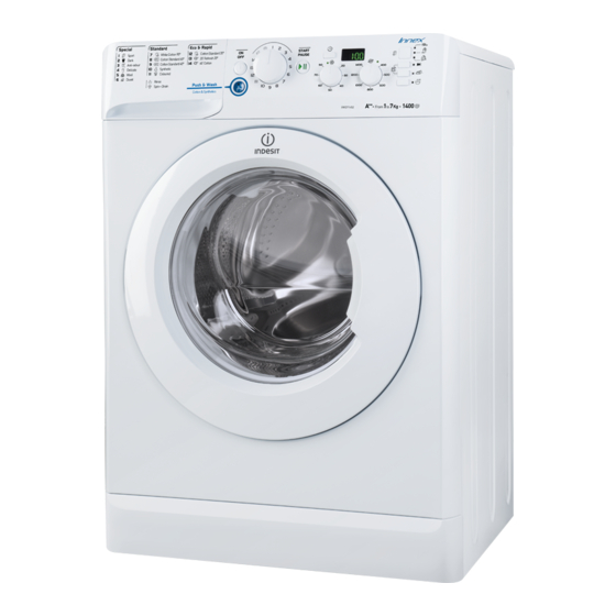 Indesit XWD 71452 Instrukcja obsługi