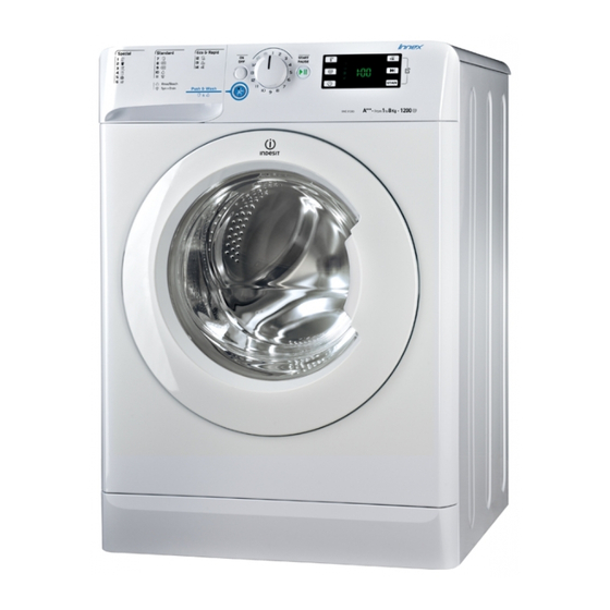 Indesit XWE 81283 Manuel d'utilisation