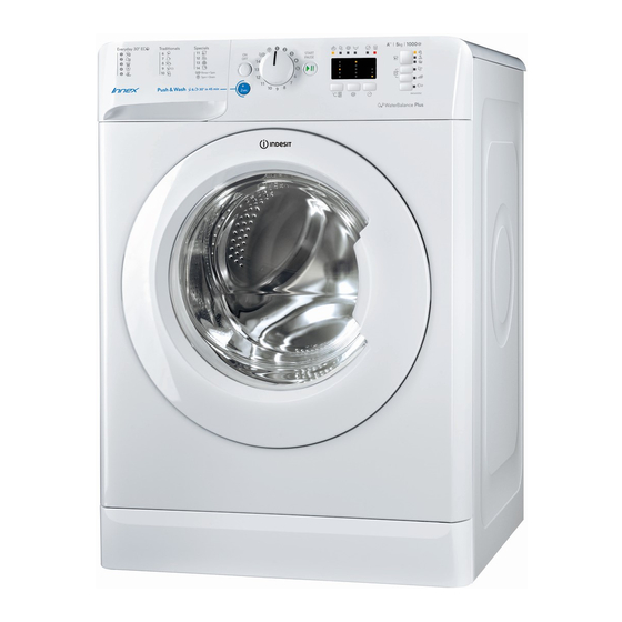 Indesit xwsa51052 取扱説明書