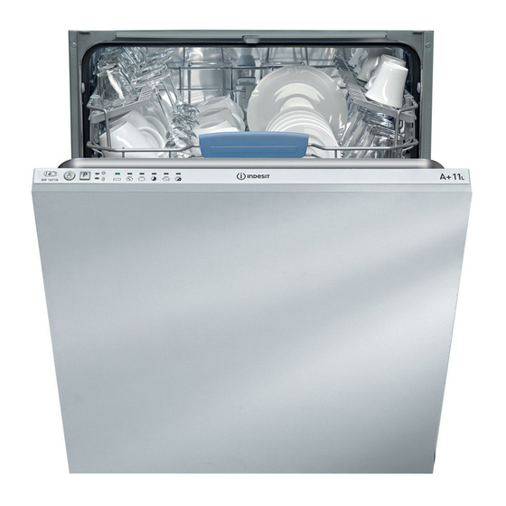 Indesit DIF 14B1 EU Manual de referência diário