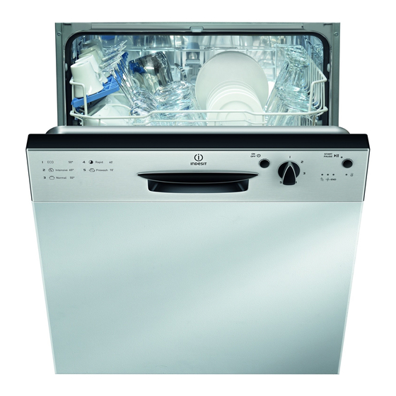 Indesit DPG 15 Інструкція з експлуатації Посібник з експлуатації